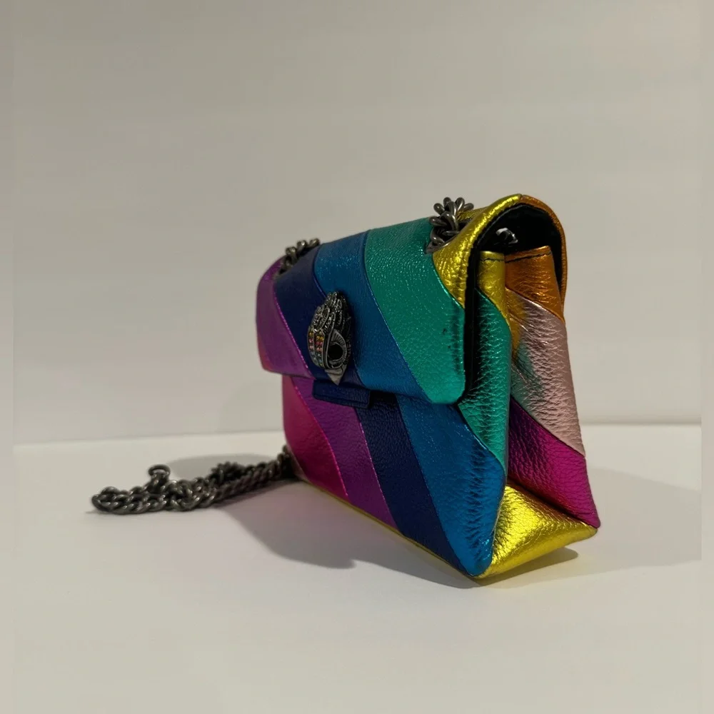 Kurt Geiger Multicolor Striped Crossbody Bag - Picture 2 of 4